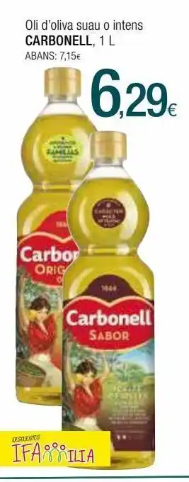 Condis Aceite de oliva carbonell oferta