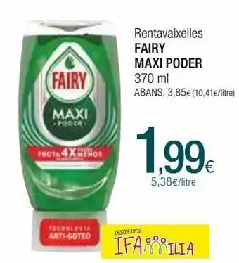 Condis Lavavajillas fairy oferta