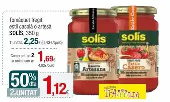 Condis Tomate frito solís oferta