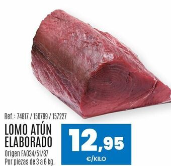 Makro Lomo de atún oferta