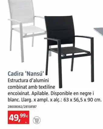 Bauhaus Silla de terraza oferta
