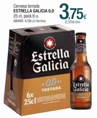 Condis Cerveza estrella galicia oferta