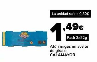Supeco Atún migas en aceite de girasol calamayor oferta