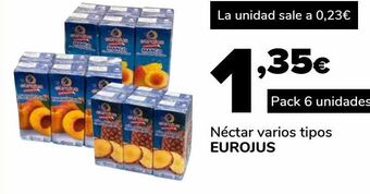 Supeco Néctar varios tipos eurojus oferta