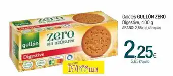 Condis Galletas digestive gullón oferta