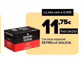 Supeco Cerveza especial estrella galicia oferta