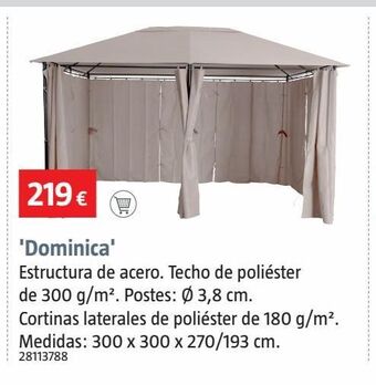 Bauhaus Carpa de jardín oferta
