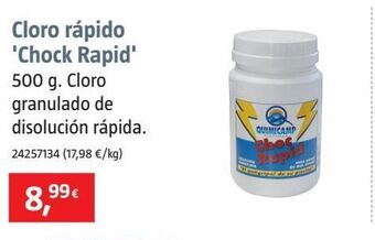 Bauhaus Cloro rápido granulado oferta