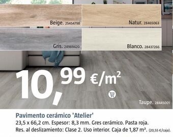 Bauhaus Pavimento oferta