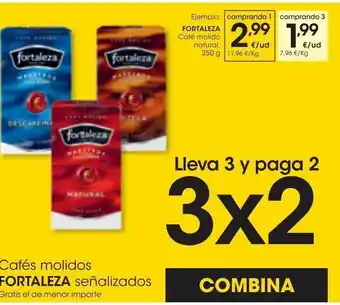 Eroski Fortaleza café molido mezcla gran sabor 250 g oferta