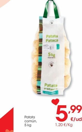 Eroski Patata común 5 kg oferta