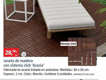 Bauhaus Losetas oferta
