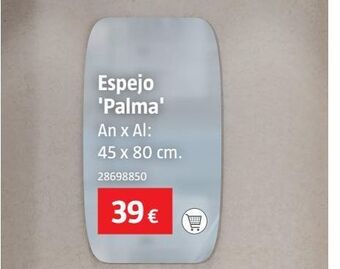 Bauhaus Espejo de baño oferta