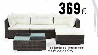 Atrapamuebles Conjunto de jardín oferta