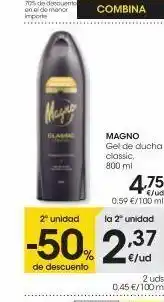 Eroski Magno gel de ducha classic 800 ml oferta