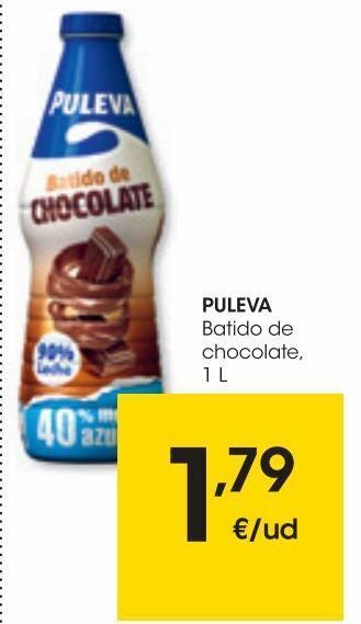 Eroski Puleva batido de chocolate 1 l oferta