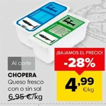 Autoservicios Familia Queso fresco can o sin sal chopera oferta