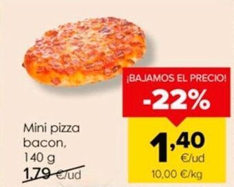 Autoservicios Familia Mini pizza bacon oferta