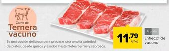 Autoservicios Familia Entrecot de vacuno oferta