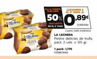 Supermercados Lupa La Lechera oferta