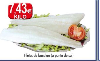 Congelados Copos Filetes de Bacalao oferta