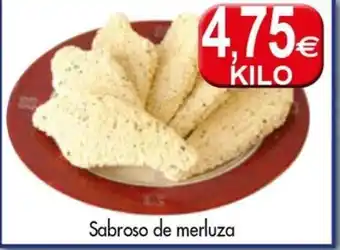 Congelados Copos Sabroso de Merluza oferta