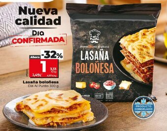 Dia Lasaña Boloñesa oferta