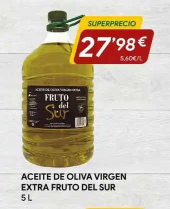 Minymas Aceite de Oliva Virgen Extra Fruto Del Sur 5L oferta