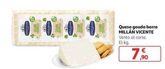 Alcampo Queso gouda barra millán vicente oferta