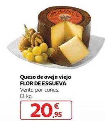 Alcampo Queso de oveja viejo flor de esgueva oferta