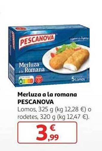 Alcampo Merluza a la romana pescanova oferta