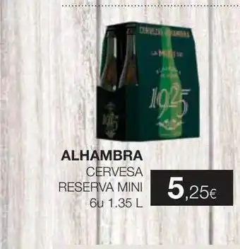 Plusfresc Alhambra cervesa reserva mini oferta