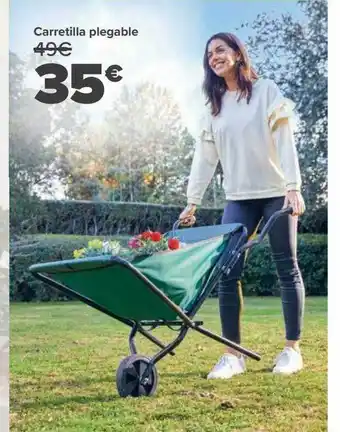 Carrefour Carretilla plegable oferta