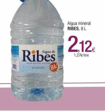 Condis Aigua mineral ribes oferta