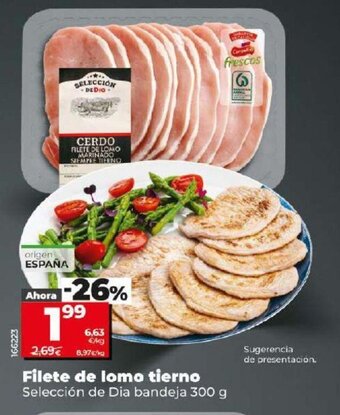 Dia Filete de Lomo Tierno oferta