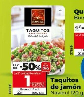 Dia Taquitos de Jamón oferta