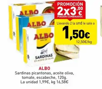 Hiperber Albo Sardinas Picantos oferta
