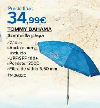 Costco Tommy bahama sombrilla playa oferta