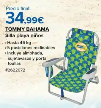 Costco Tommy bahama silla playa niños oferta