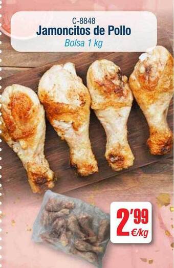Abordo Jamoncitos de pollo oferta