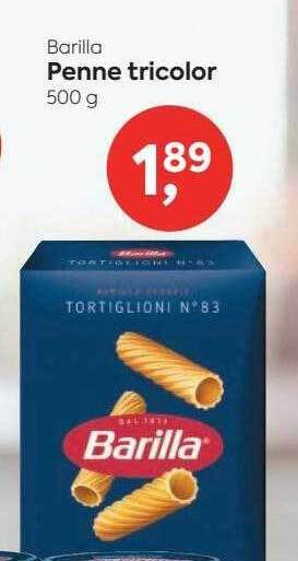Suma Supermercados Barilla penne tricolor oferta