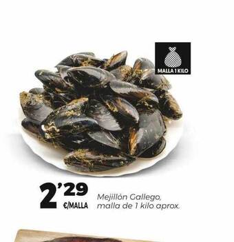 Supermercados Lupa Mejillón gallego oferta