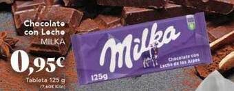 Gadis Chocolate con leche milka oferta
