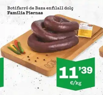 Sorli Botifarro De Baza Enfilall Doc Familia Piernas oferta