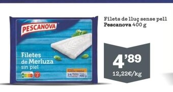 Sorli Filets De Lluc Sense Pell Pescanova 400 g oferta
