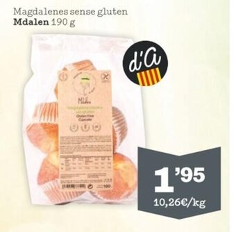 Sorli Magdalenes Sense Gluten Mdalen 190 g oferta