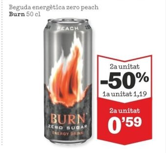 Sorli Beguda Energetica Zero Peach Burn 50 cl oferta