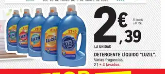 E.Leclerc Detergente Liquido "Luzil" oferta