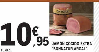 E.Leclerc Jamon Cocido Extra "Bonnatur Argal" oferta