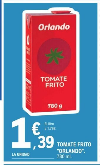 E.Leclerc Tomate Frito "Orlando" oferta